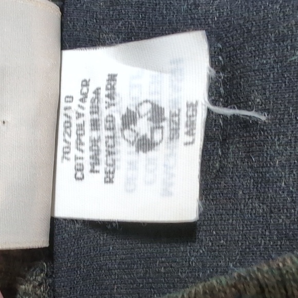 Greenbrand Recycled Yarn Full Zip Sweater Denali Alaska Olive Size Large - Picture 5 of 9